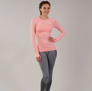 NWOT Gymshark Vital Seamless LS Top Small